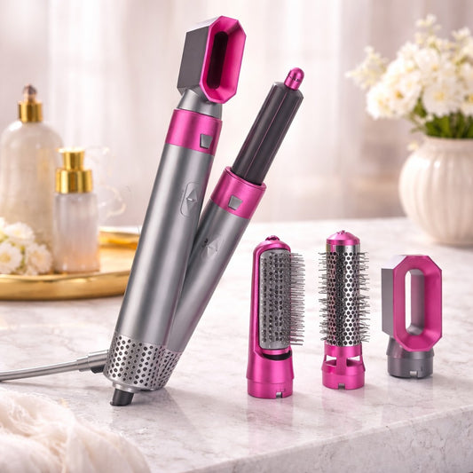 Cepillo de aire caliente multifuncional 5 en 1